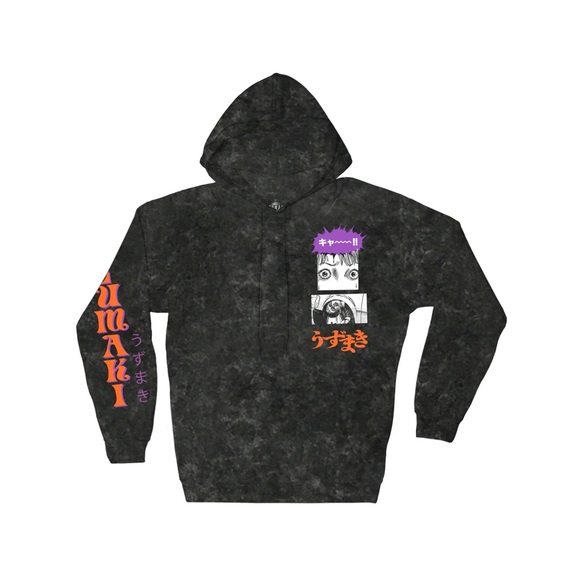 ♥︎ Junji Ito Uzumaki Eyes Hoodie - Crunchyroll Exclusive ♥︎ - Picture 1 of 7